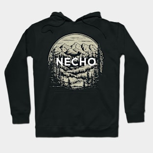 Necho in landscape Hoodie